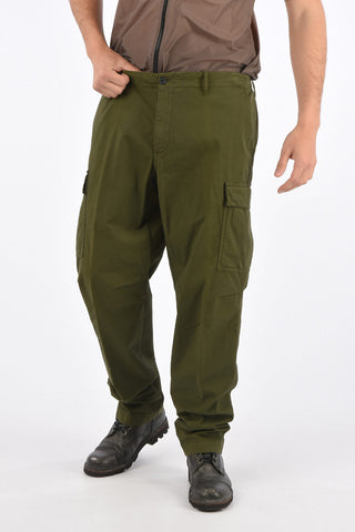 Wide cargo pants