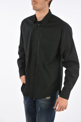 COUTURE! popeline spread collar shirt