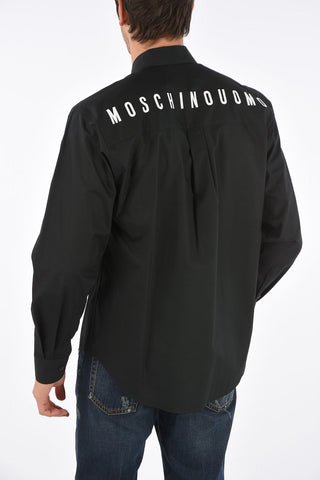 COUTURE! popeline spread collar shirt