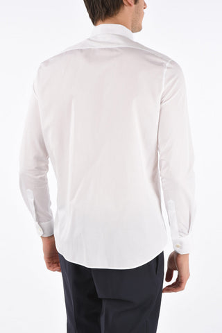 long sleeve button-down collar shirt