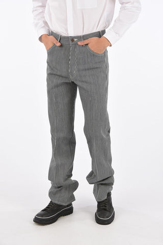 awning striped 5 pocket pants
