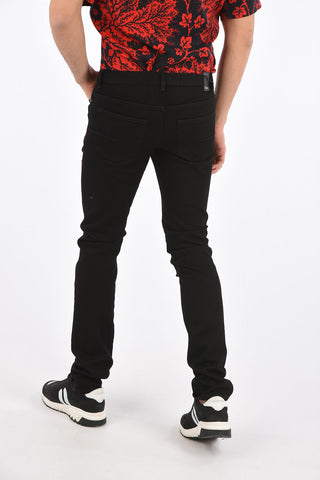 17,5cm Mid-rise waist slim fit jeans