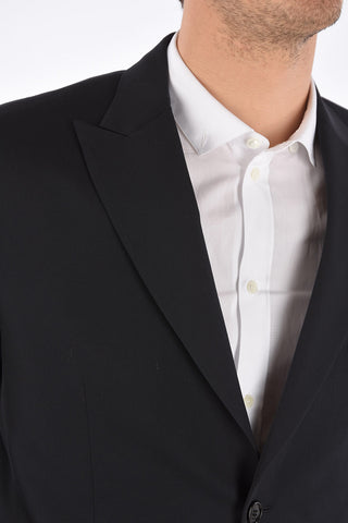 Virgin Wool Flap Pocket Blazer