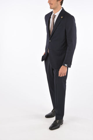 Unlined Jetted Pocket Suit