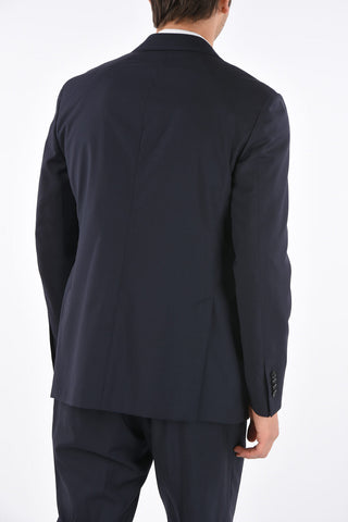 Unlined Jetted Pocket Suit