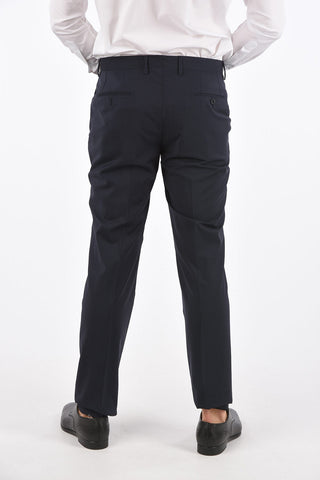 Unlined Jetted Pocket Suit