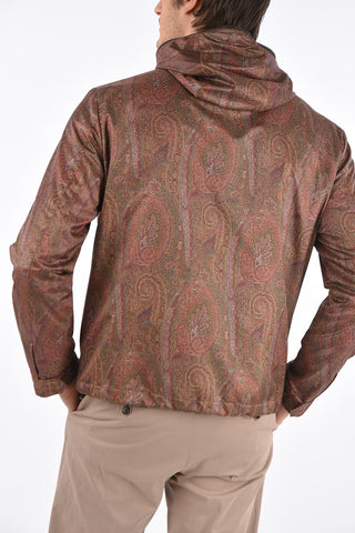 Paisley Regul Fit Jacket with Hood