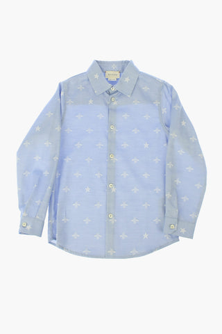 Camicia Ricamo Api