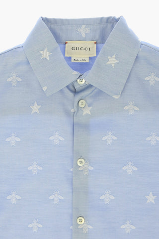 Camicia Ricamo Api