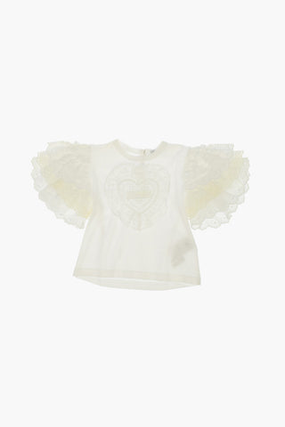 T-shirt with Lace details