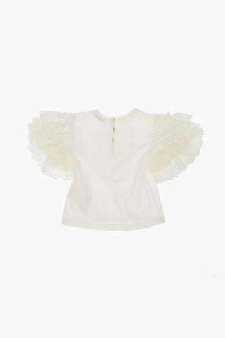 T-shirt with Lace details