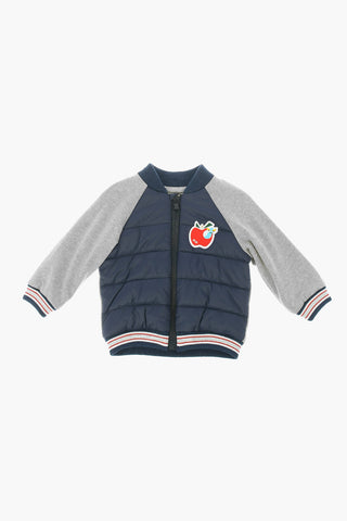 Bomber in Cotone Stretch e Nylon