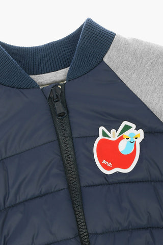 Bomber in Cotone Stretch e Nylon