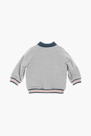 Bomber in Cotone Stretch e Nylon