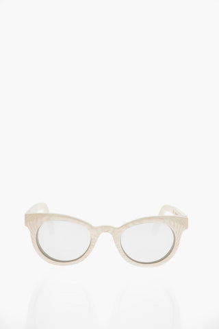 Wayfarer Sunglasses with Mirrored Lenses