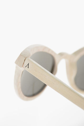 Wayfarer Sunglasses with Mirrored Lenses