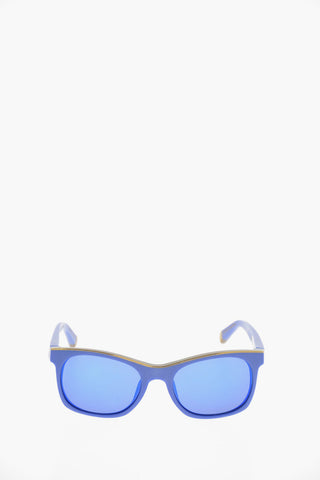 KLEIN BLUE sunglasses with colored lenses
