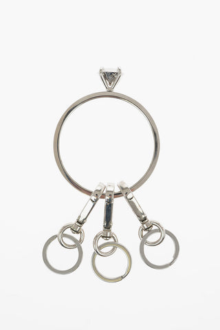 MM6 Brass Clip Bangle Bracelet