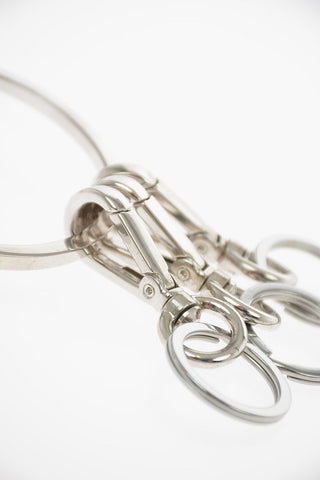 MM6 Brass Clip Bangle Bracelet