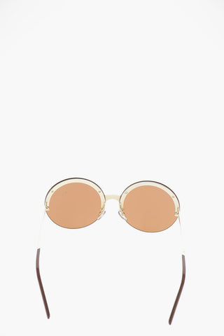 Metal Round Frame Sunglasses