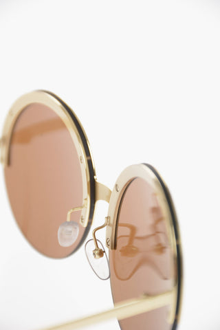 Metal Round Frame Sunglasses