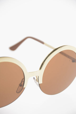 Metal Round Frame Sunglasses