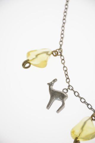 Collana in Metallo con Pendenti
