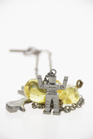 Collana in Metallo con Pendenti