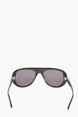 MOUNIER Tortoise Aviator Sunglasses