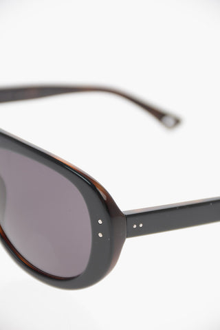 MOUNIER Tortoise Aviator Sunglasses