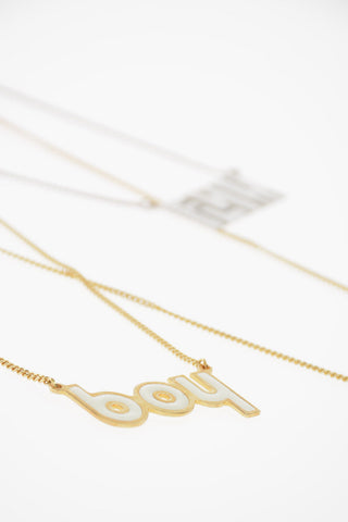 MM6 3 Pendant Necklace Set