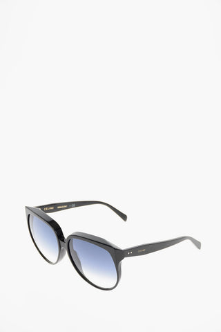 Oversized Sunglasses with Faded Lenses
