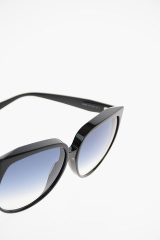 Oversized Sunglasses with Faded Lenses