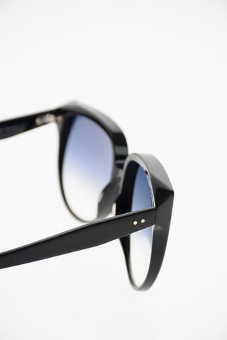 Oversized Sunglasses with Faded Lenses