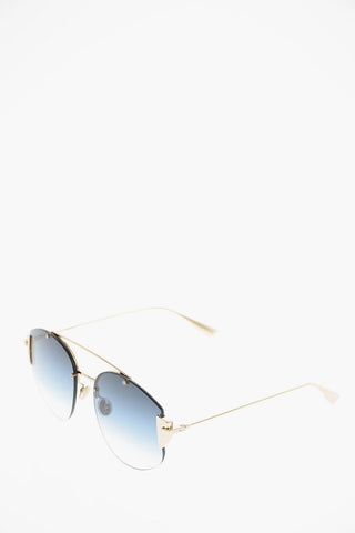 Faded Lenses Aviator Sunglasses