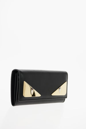 Leather BUGS EYES Wallet