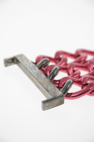 Metal Triple Chain Bracelet