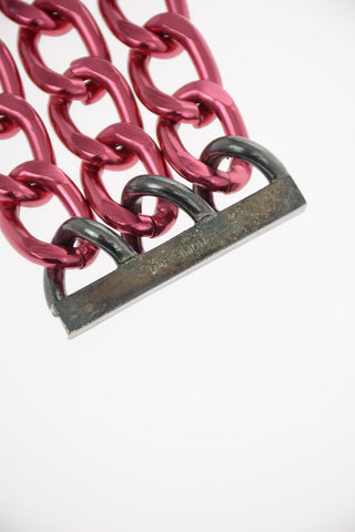 Metal Triple Chain Bracelet