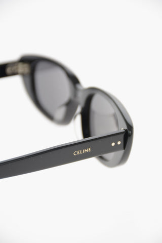 Oval Cat-Eye Sunglasses