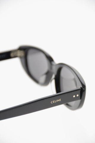 Oval Cat-Eye Sunglasses