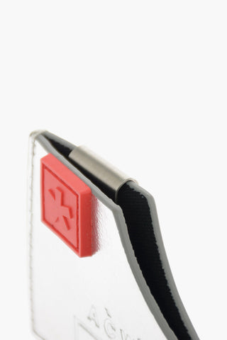 Metallic Leather Card Holder