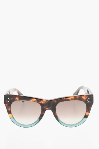 Occhiali da Sole Cat Eye con Lenti Sfumate