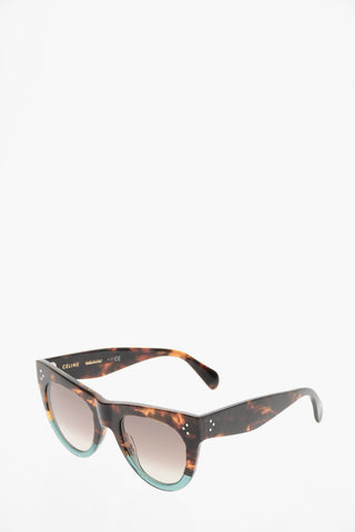 Occhiali da Sole Cat Eye con Lenti Sfumate