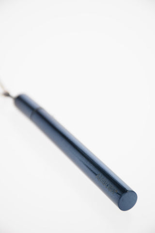 Silver CIG CASE Necklace with Cylinder-shaped Pendant