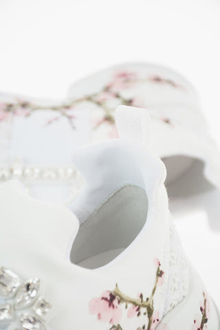 Pull On VIV RUN Sneakers with Maxi Jewel Buckle