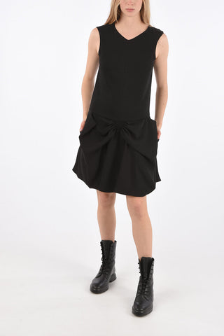 2 Pocket Draped Dress