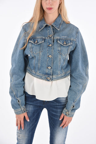 crop denim COUNTY jacket