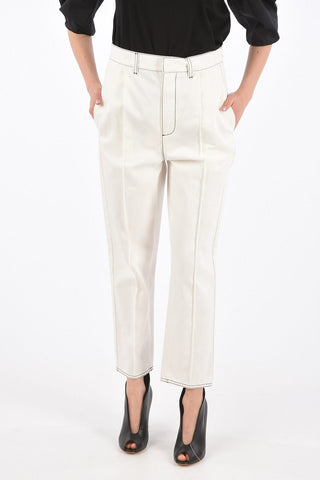 Double Pleat LOGO Jeans