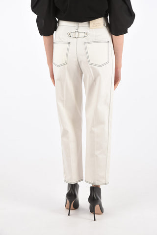 Double Pleat LOGO Jeans