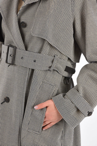 Houndstooth SERENITY Trench